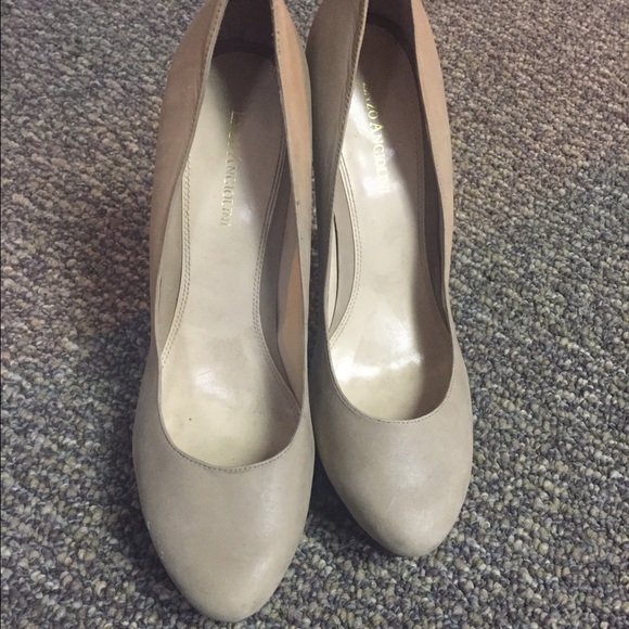 Enzo Angiolini cream pumps