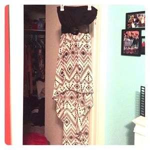 New, never worn, strapless dress