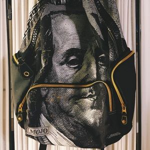 MOJO backpack_ Dollar Pattern