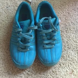 K Swiss blue shoes