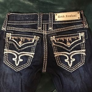 Rock Revival Molly boot cut jean size 23! CUTE!!