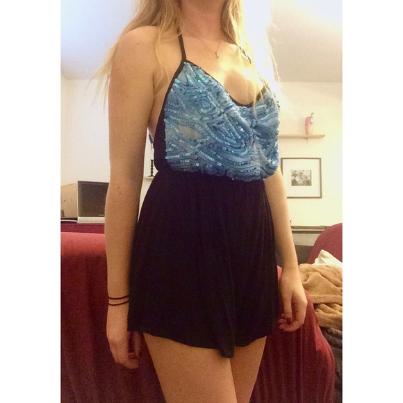 Urban Renewal Sequin Romper