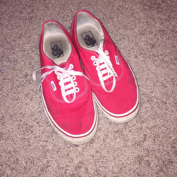 Red Vans
