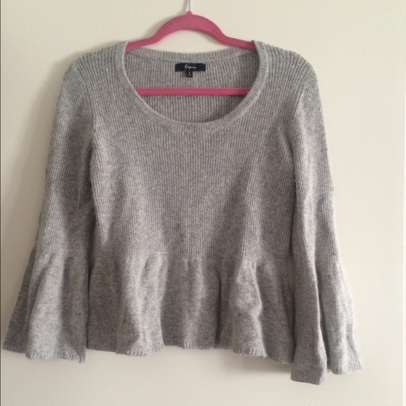 Gray sweater
