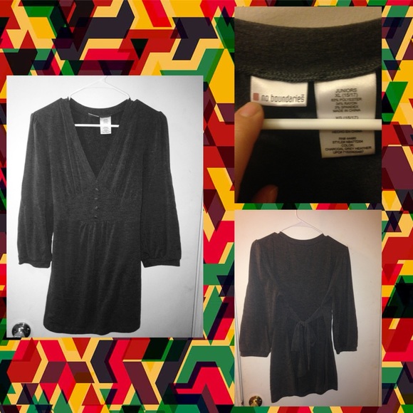 Gray Long sleeved shirt