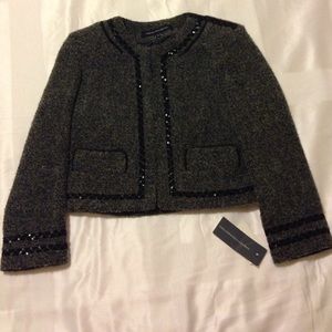 French Connection Grey Wool Jacket