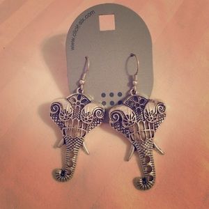 BRAND NEW Elephant Earrings