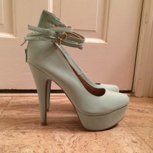 Charlotte Russe Anklet Strap Pumps