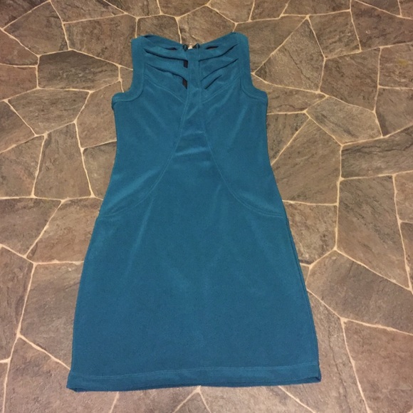 Turquoise Bodycon Dress