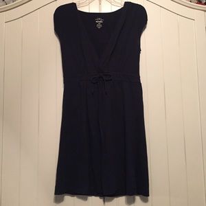 Navy cotton sundress