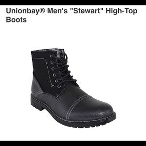 MENS NWT Black Boots - Size 13