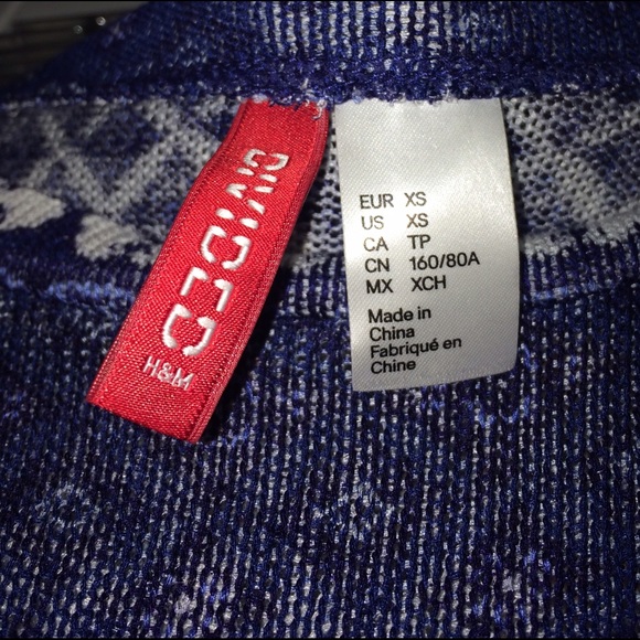 h&m aztec print sweater - Picture 3 of 3