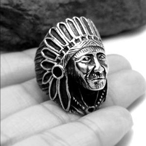 Indian Chef Titanium steel ring