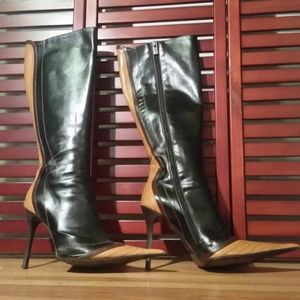 Supple Italian Leather Knee High Boot
