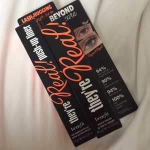 Benefit They're real mascara and push up liner