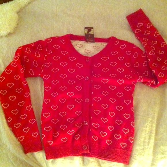 beautiful sweater !! For Saint Valentine!