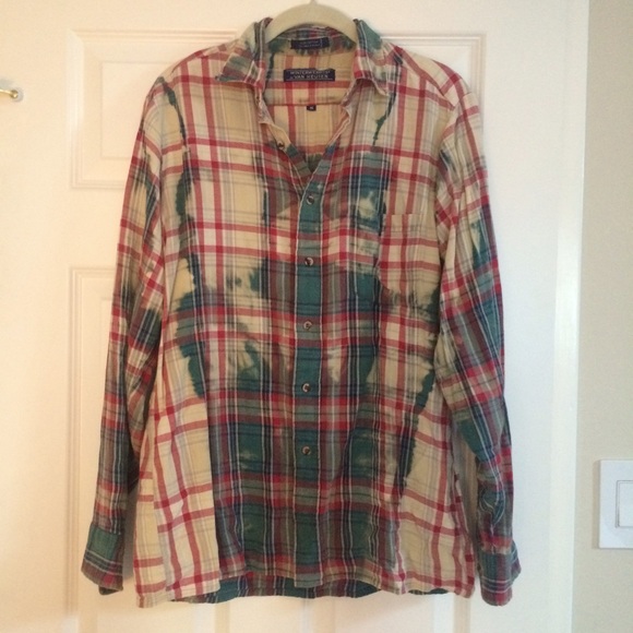 Winter Weights by Van Huesen Plaid Button Up