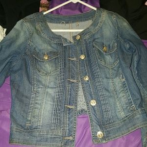 Blue jean jacket