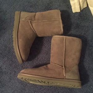 Short Gray Ugg Boots