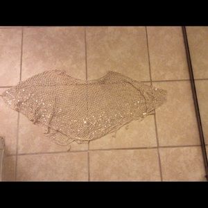 Dressy see through Poncho