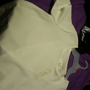 Lovely cream kinda sheer blouse sassy