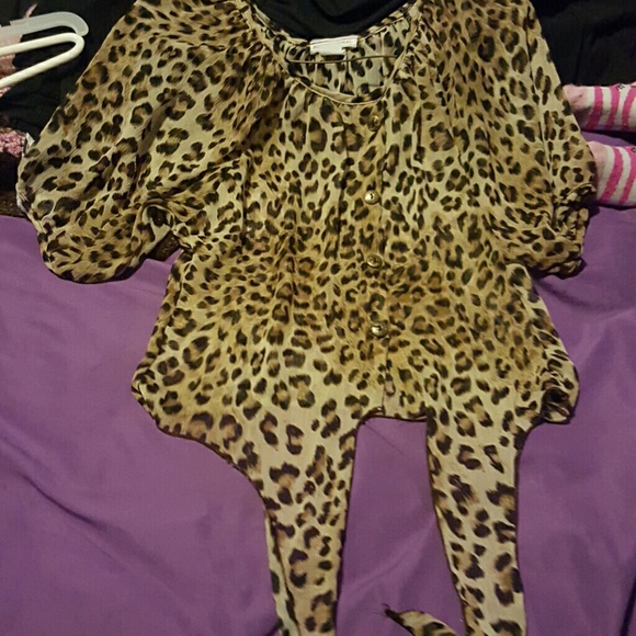 Beautiful animal print top