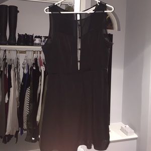 Black cocktail dress