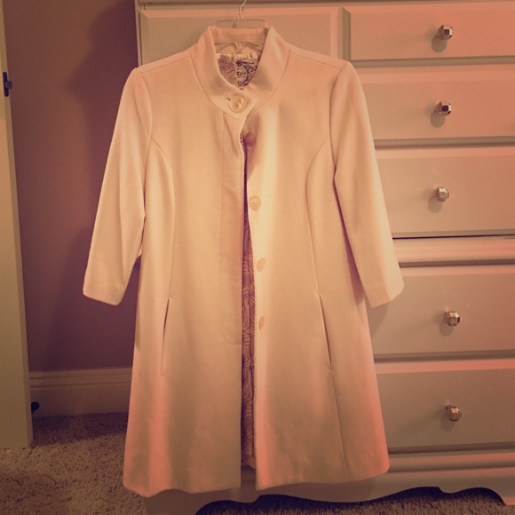 Cream Wool Coat