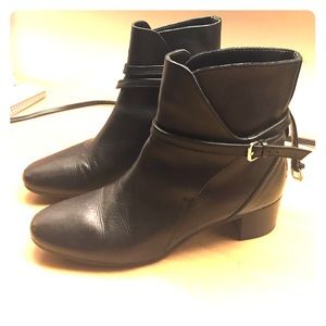 ZARA black ankle boots