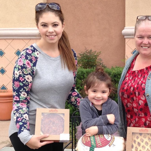 SOLD IN BUNDLE French Terry Floral Sleeve Top - Picture 4 of 4