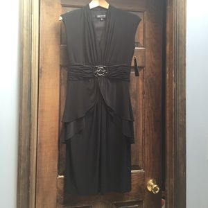 Jones New York black peplum dress
