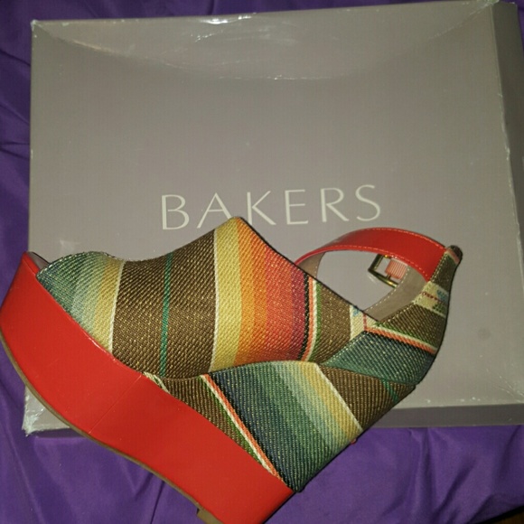 Wedge heels from bakers