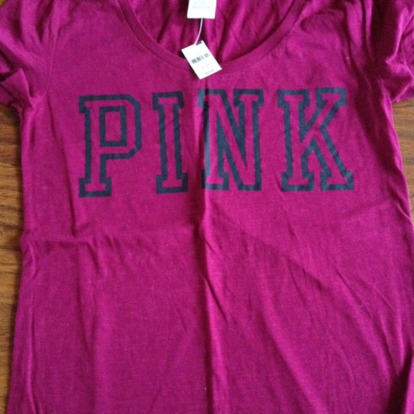 PINK Victoria's Secret short sleeve shirt NWT