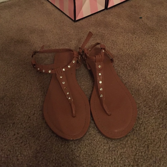 Brown sandals