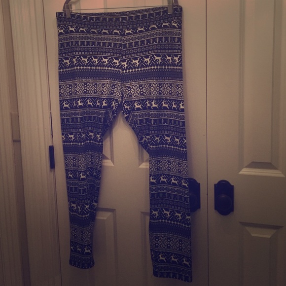 Fleece lined leggings