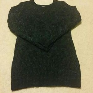Sparkly black sweater