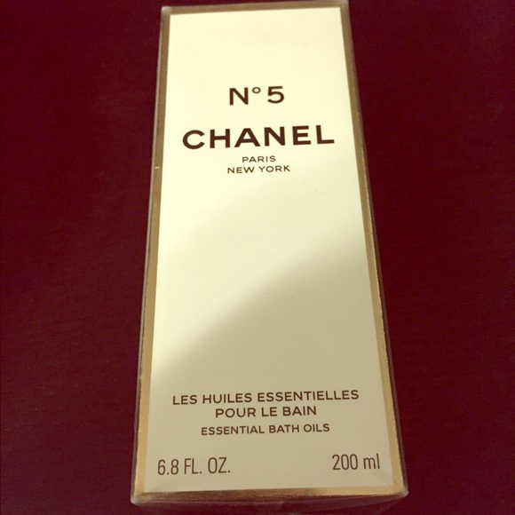 chanel no 5 limited edition bath oil
