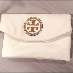 White and Gold Clutch 👛✨