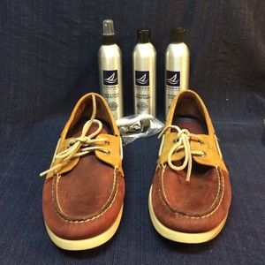 SOLD✨Mens Sperry Topsiders (Cherry color)