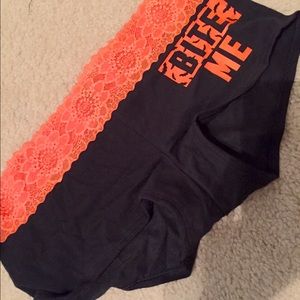 VS Pink Halloween 'Bite Me' Panty