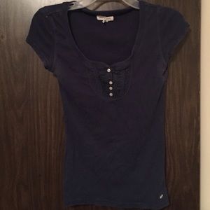 Cute navy blue T shirt