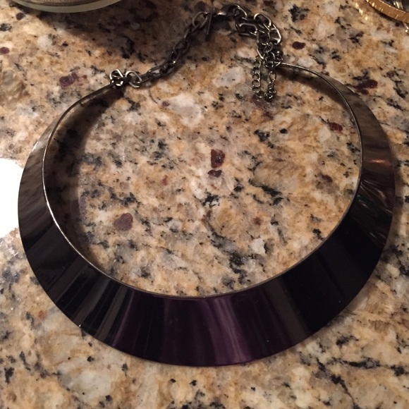 Free people  Jewelry - 🎉final Sale Silver colored metal collar necklace