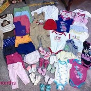 BABY GIRL CLOTHING BUNDLE #1
