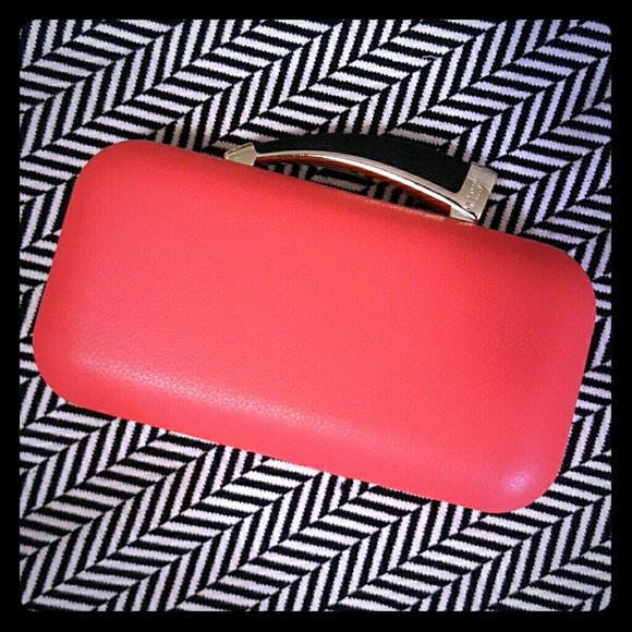 Vince Camuto Horn Clutch