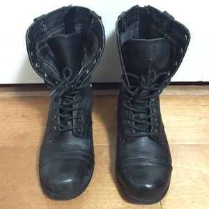 Steve Madden combat boots