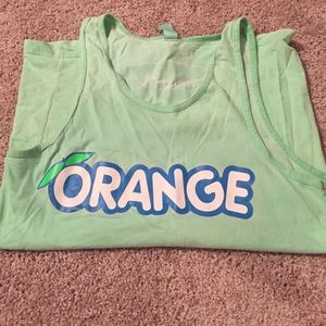 Green Orange Team tank