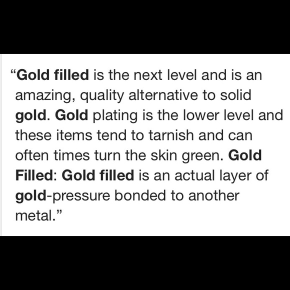 18k Gold Filled over Brass