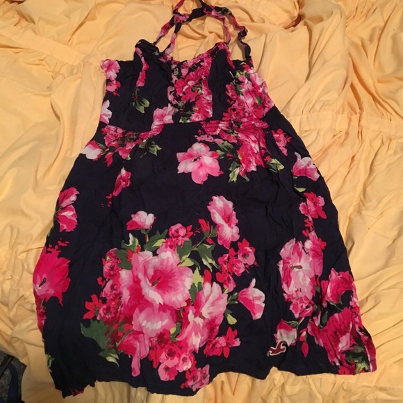 X-backed floral sundress