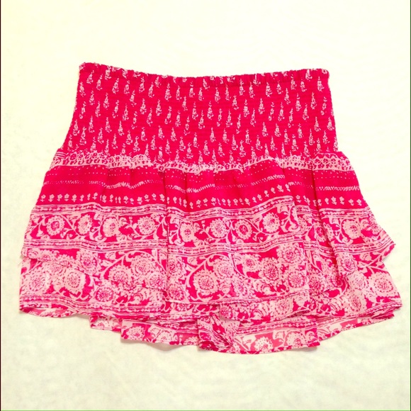 Floral Print Skort