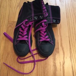 Converse high tops.